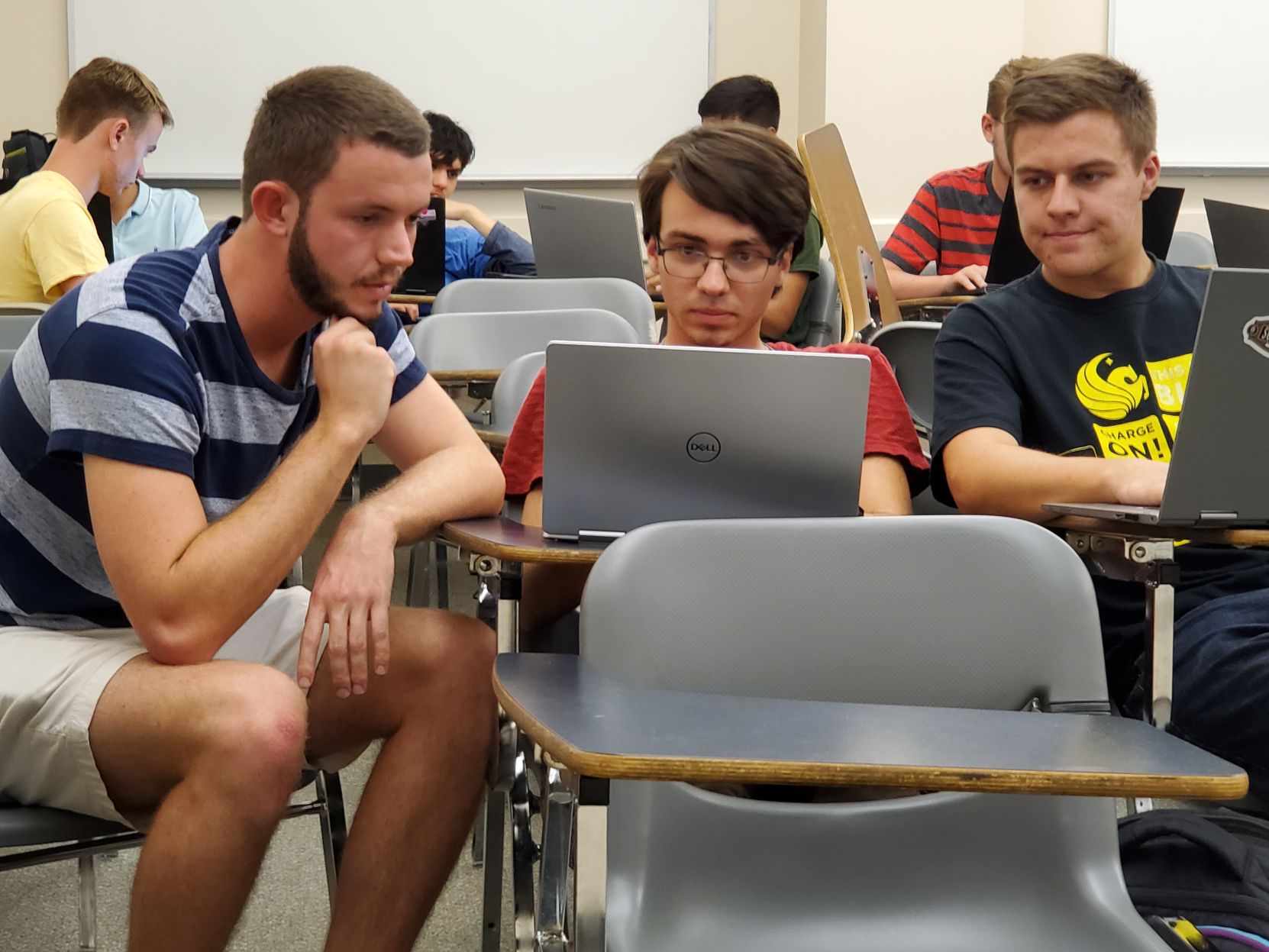 UCF Students learn code together at new Python@UCF club Pic 2